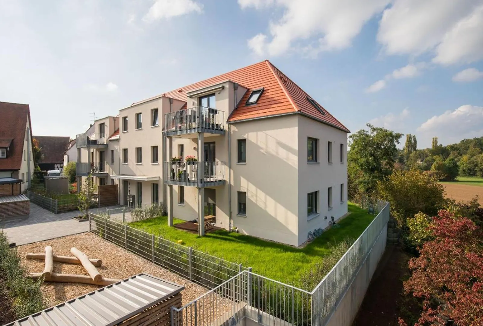 Univercity Apartment Fuer Bis Zu 4, Terrasse, Grill Erlangen Allemagne